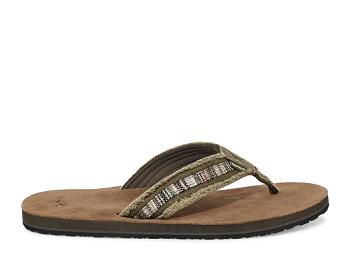 Sanuk Fraid So Eco Friendly Flip Flop Herr Bruna | Sverige 345YXF